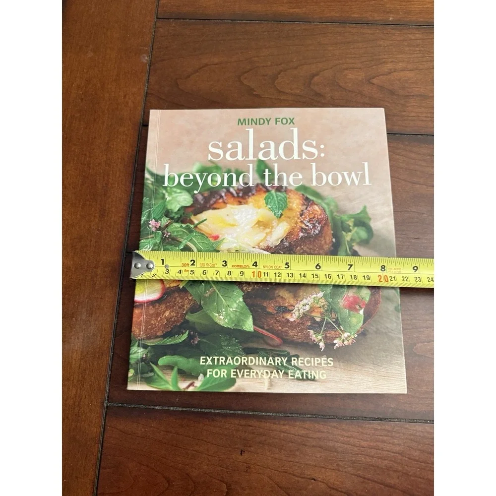 Salads Beyond the Bowl Cookbook Mindy Fox 2012 Recipes Healthy Eating Paperback